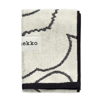 Serviette Piirto Unikko 30x50 cm - Ivory-black - Marimekko