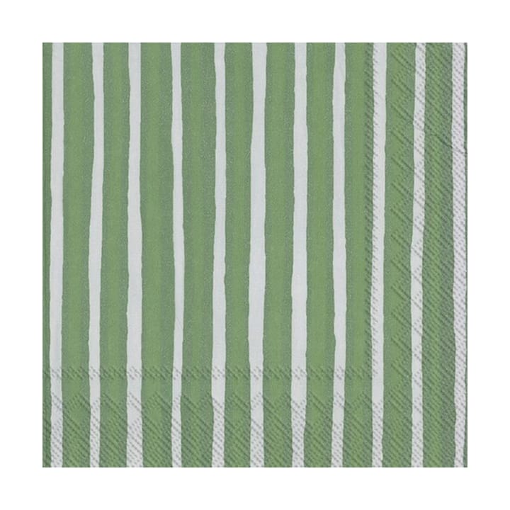 Serviettes Piccolo 33x33 cm , Pack de 20, Vert-gris Marimekko