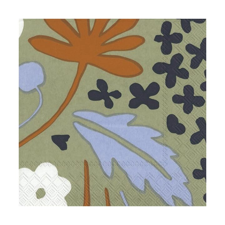 Serviettes Suvi 33x33, Pack de 20 - Vert - Marimekko