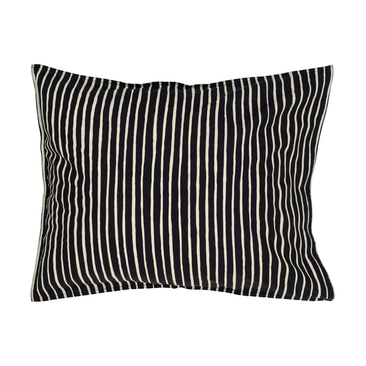 Taie d'oreiller Piccolo 50x60 cm - Black-off white - Marimekko