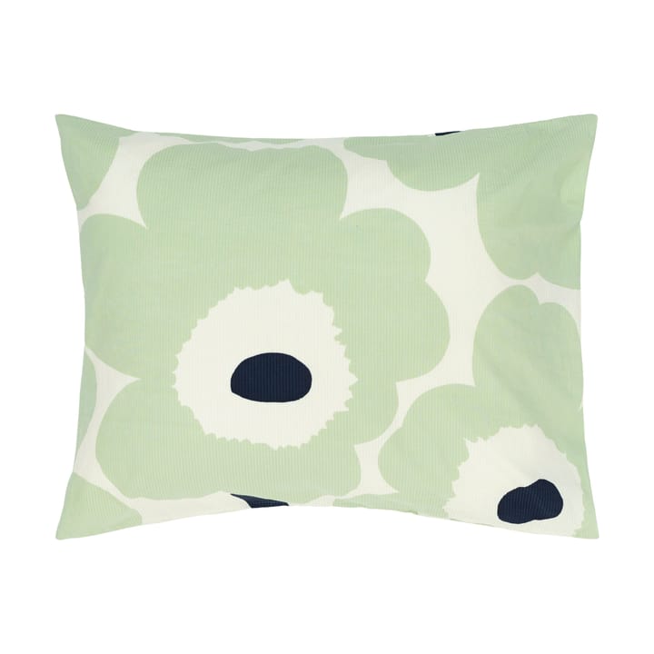 Taie d'oreiller Unikko 50x60 cm, Off white-sage-dark blue Marimekko