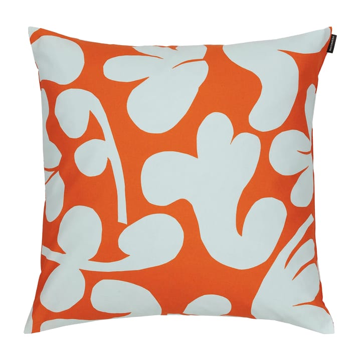 Taie Leikko 50x50 cm, Orange-bleu clair Marimekko