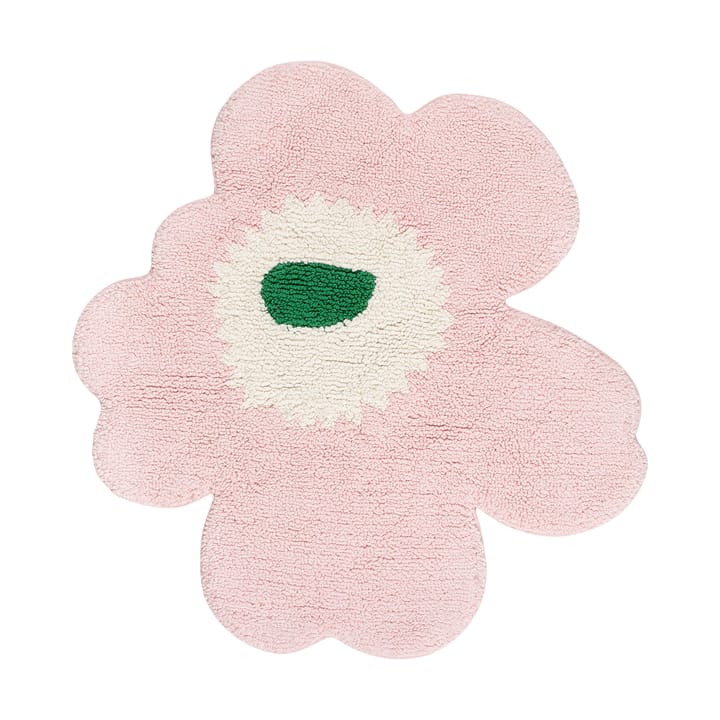 Tapis de bain Unikko 73x74 cm - Rose. - Marimekko