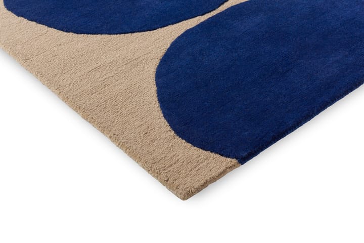 Tapis en laine Isot Kivet, Blue, 170x240 cm Marimekko