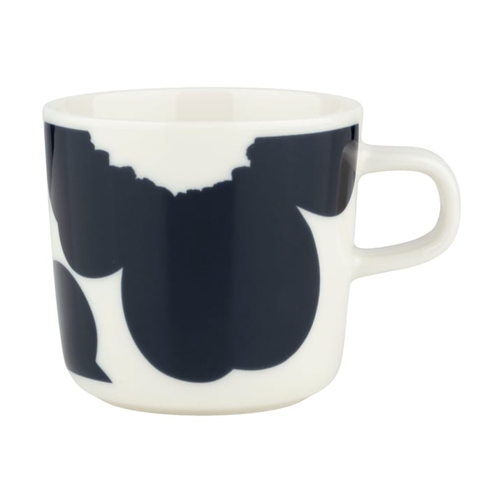 Tasse à café Iso Unikko 20 cl - White-dark blue - Marimekko