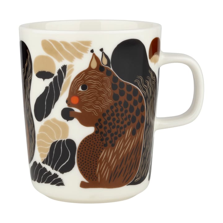 Tasse Kurre 25 cl - White-brown-green - Marimekko