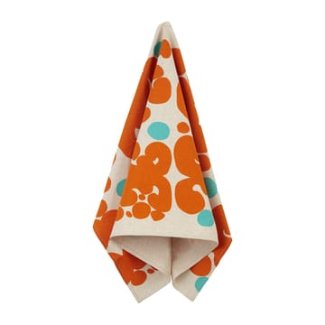 Torchon Keidas 43x70 cm - Beige-orange-turquoise - Marimekko