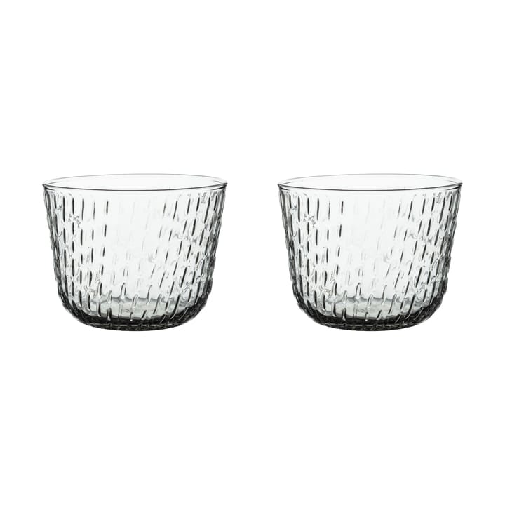 Verre Syksy 2 dl, lot de 2 - Misty grey - Marimekko