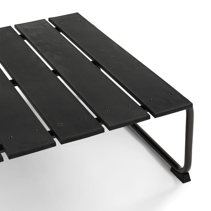 Table basse Ocean lounge table 70x70x30 cm, Black Mater