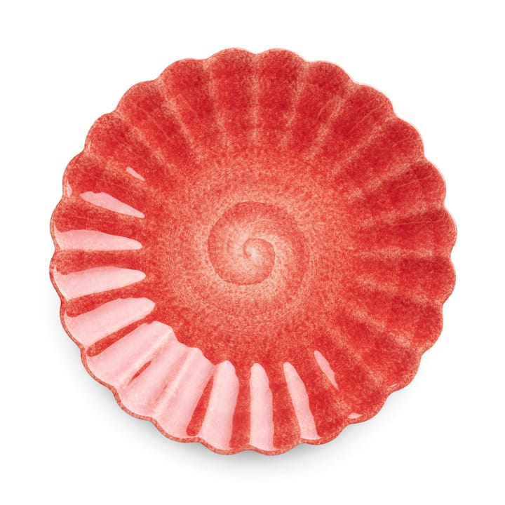 Assiette Oyster 20 cm - Rouge - Mateus