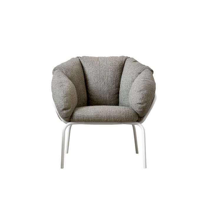 Fauteuil Same Easy, White-taupe Maze