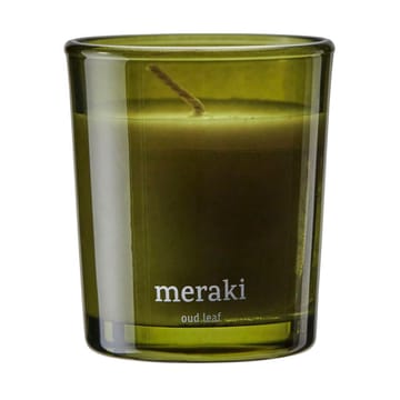 Bougie parfumée Meraki 12 heures lot de 2 - Feuille d'Oud - Meraki