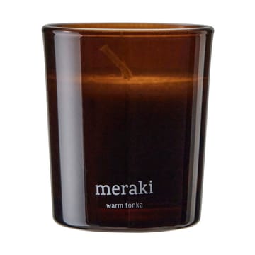 Bougie parfumée Meraki 12 heures lot de 2 - Tonka chaud - Meraki