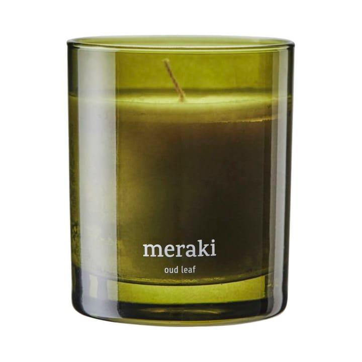 Bougie parfumée Meraki, 35 heures, Feuille d'Oud Meraki