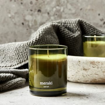 Bougie parfumée Meraki, 35 heures - Feuille d'Oud - Meraki