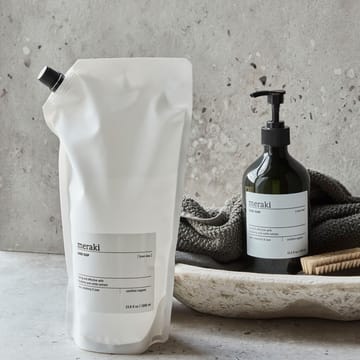 Recharge de savon pour les mains Meraki 1000 ml - Rosée de lin - Meraki