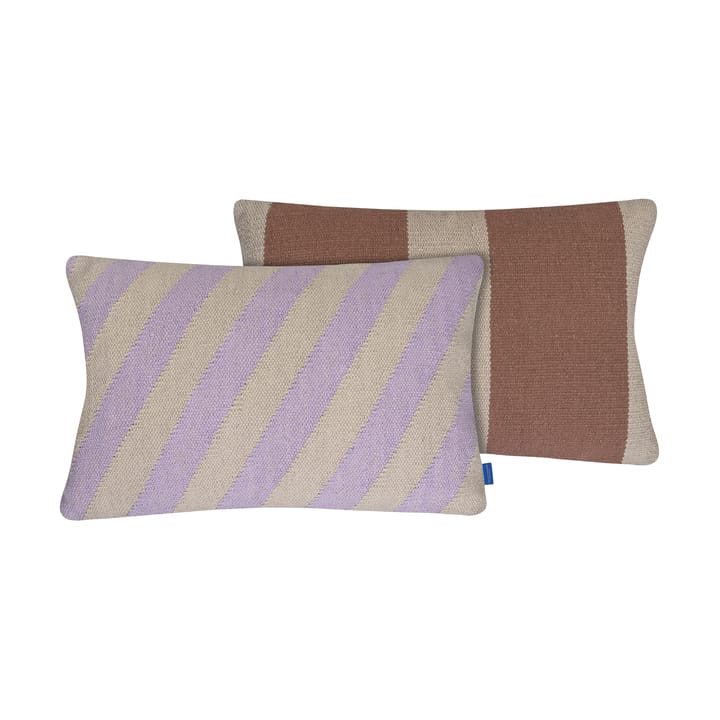 Housse de coussin Across Kelim, Light lilac, 40x60 cm Mette Ditmer