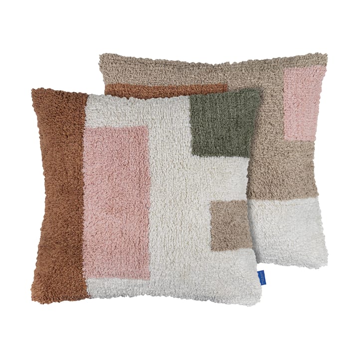 Housse de coussin Brick 50x50 cm, Rouille Mette Ditmer