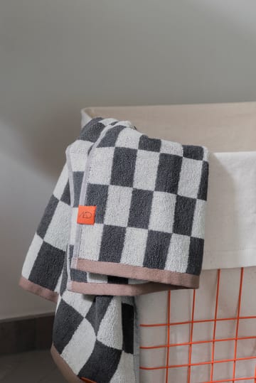 Panier de rangement Store-it avec sac en coton, large - Orange - Mette Ditmer