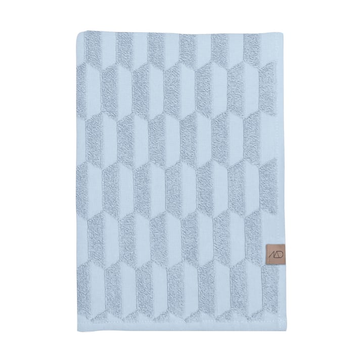 Serviette de bain Geo 70x133 cm - Bleu Clair - Mette Ditmer