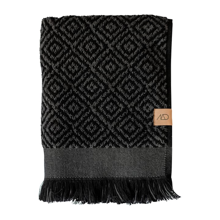 Serviette Morocco 50x90 cm - Black-grey
 - Mette Ditmer