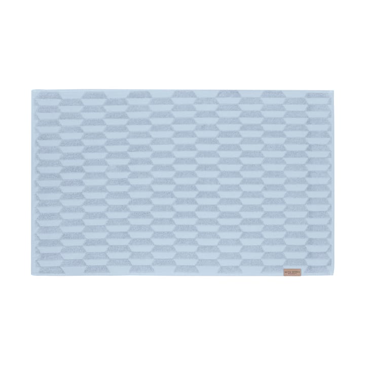 Tapis de bain Geo 50x80 cm - Bleu Clair - Mette Ditmer