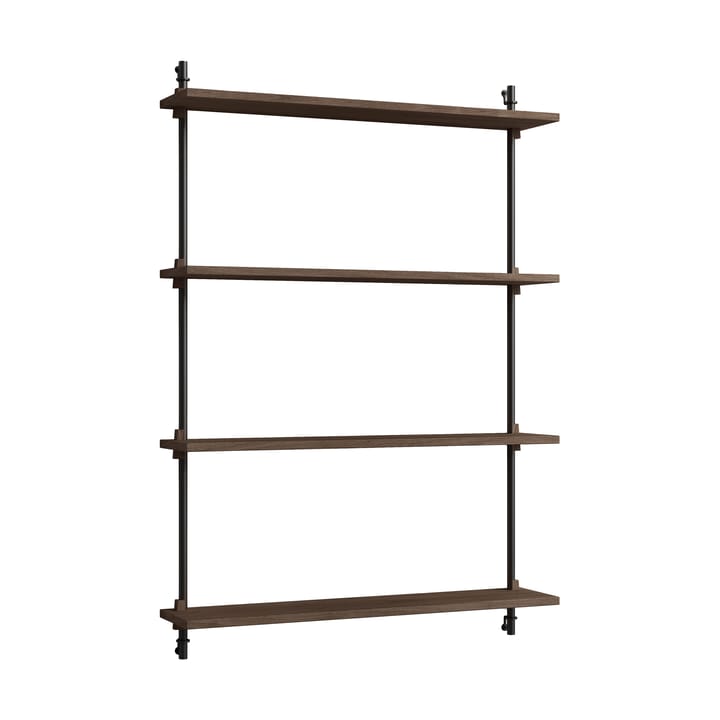 Moebe wall shelving ws.115.1 - Chêne fumé-noir - MOEBE