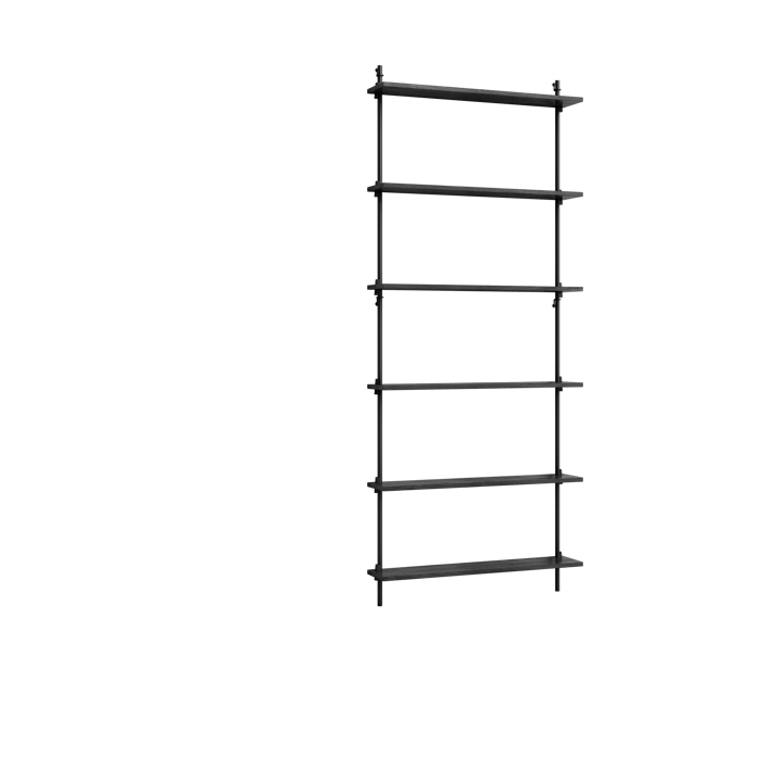 Moebe wall shelving ws.200.1 - Noir - MOEBE