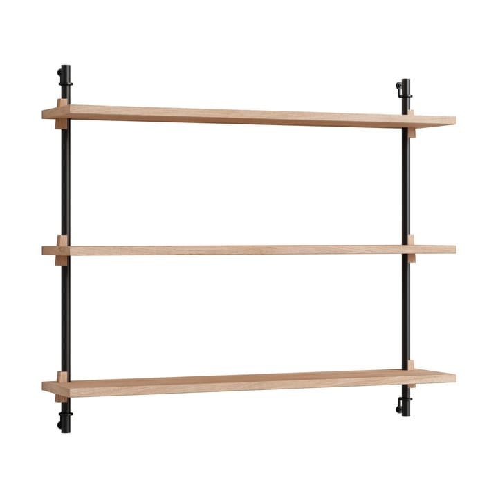 Moebe wall shelving ws.65.1 - Chêne-noir - MOEBE