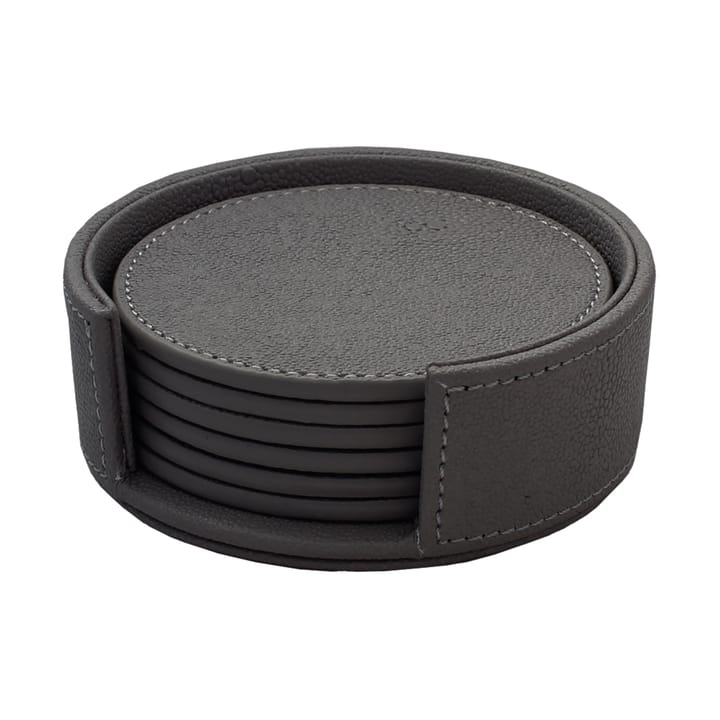 Sous-verres Sting Ø12 cm Lot de 6 - Black - Mojoo