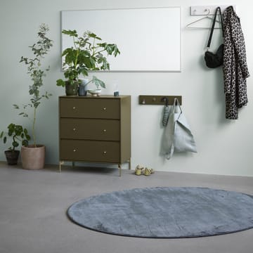 Commode Carry - nordic 09, pieds laqués snow - Montana