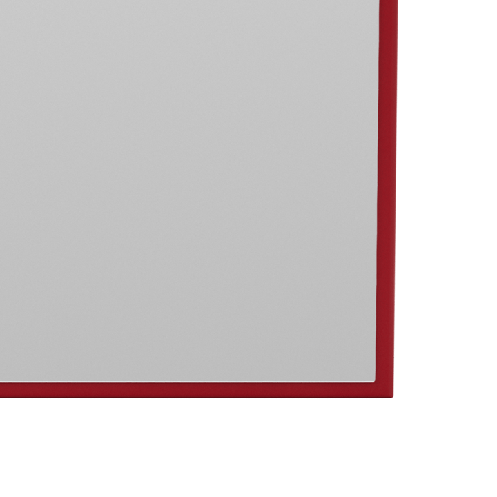 Miroir Colour Frame 46,8x46,8 cm - Beetroot - Montana