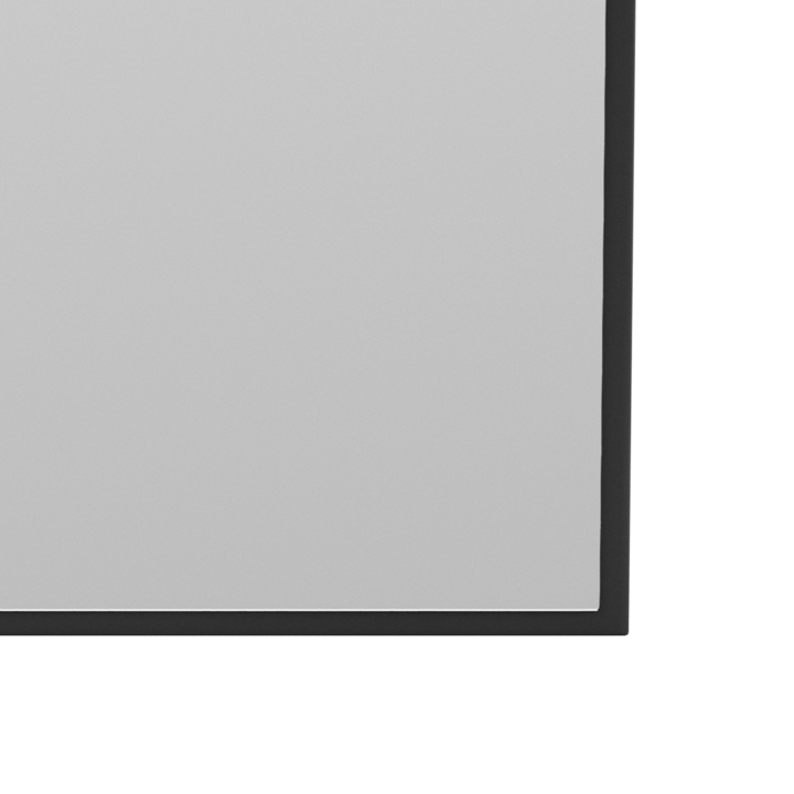 Miroir Colour Frame 46,8x46,8 cm - Black - Montana