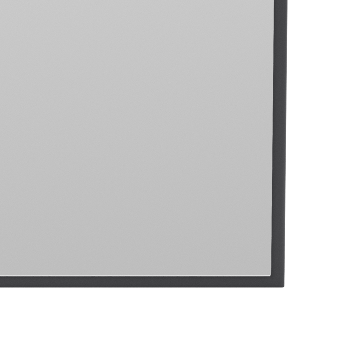 Miroir Montana Rectangular 69,6x138 cm - Anthracite - Montana