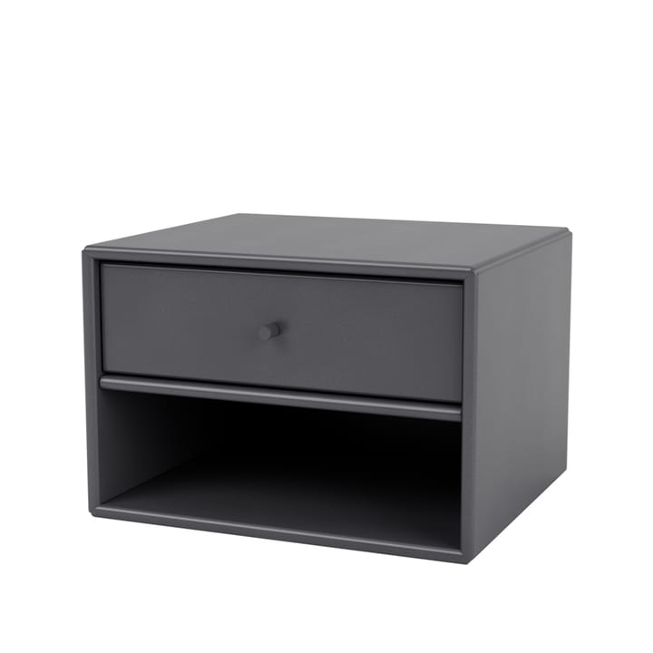 Table de chevet Dash - coal 36, suspension incluse cm - Montana