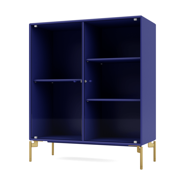 Vitrine Ripple II 69,6x82,2x30 cm - Monarch-pieds Brass - Montana