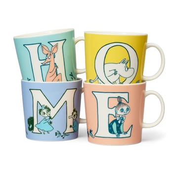 ABC Mug Moomin 40 cl - E - Moomin Arabia