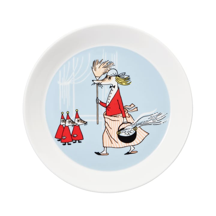 Assiette Moomin Fillyjonk - Gris - Moomin Arabia