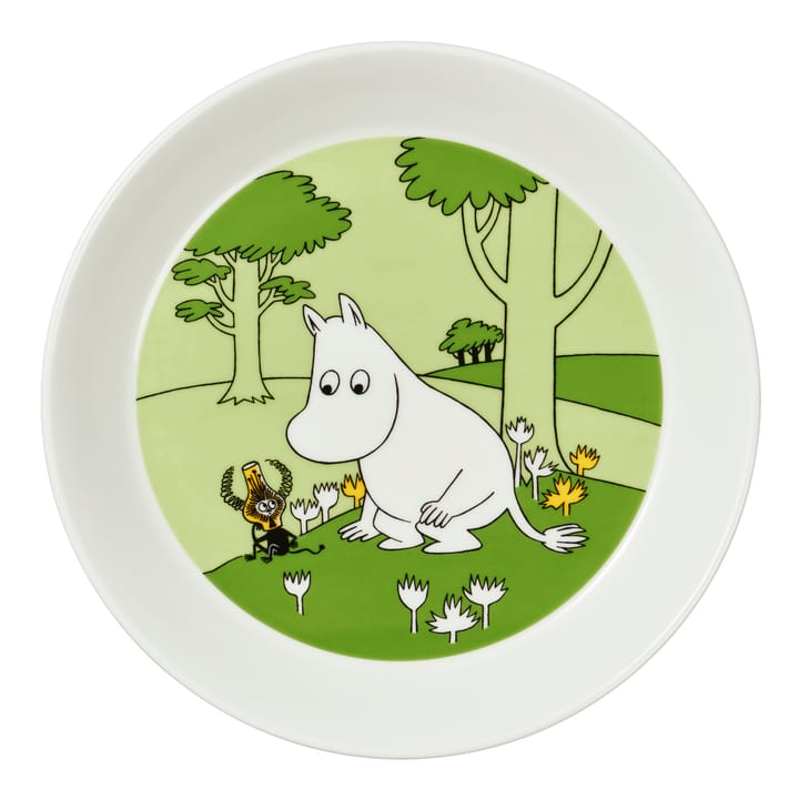 Assiette Moomin - herbe verte - Moomin Arabia