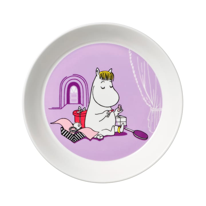 Assiette Moomin Snorkmaiden lilas - Lilas - Moomin Arabia