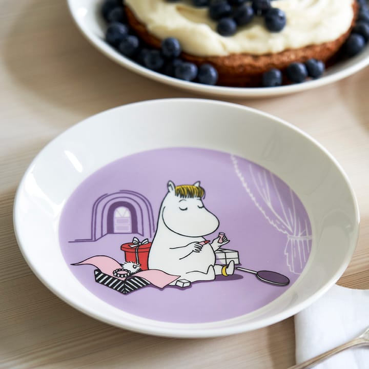 Assiette Moomin Snorkmaiden lilas, Lilas Moomin Arabia