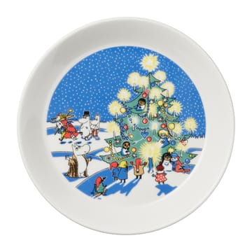 Assiette Moomin Teckning & Jul 2 Pièces - Ø19 cm - Moomin Arabia