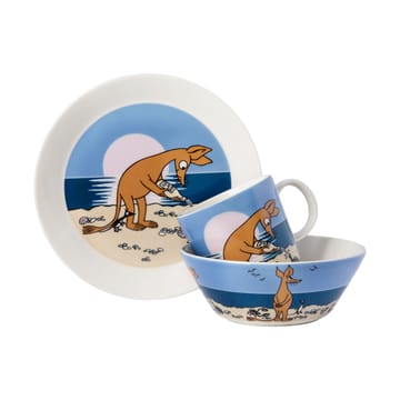 Assiette Sniff Moomin Ø19 cm - Blu - Moomin Arabia