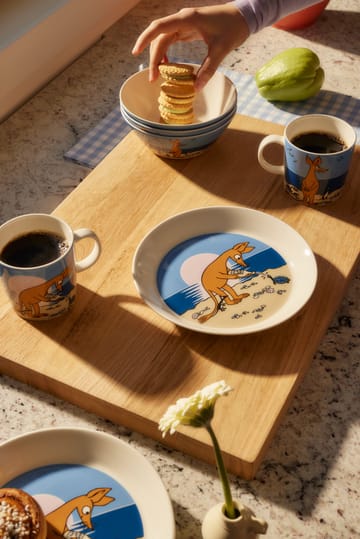 Assiette Sniff Moomin Ø19 cm - Blu - Moomin Arabia