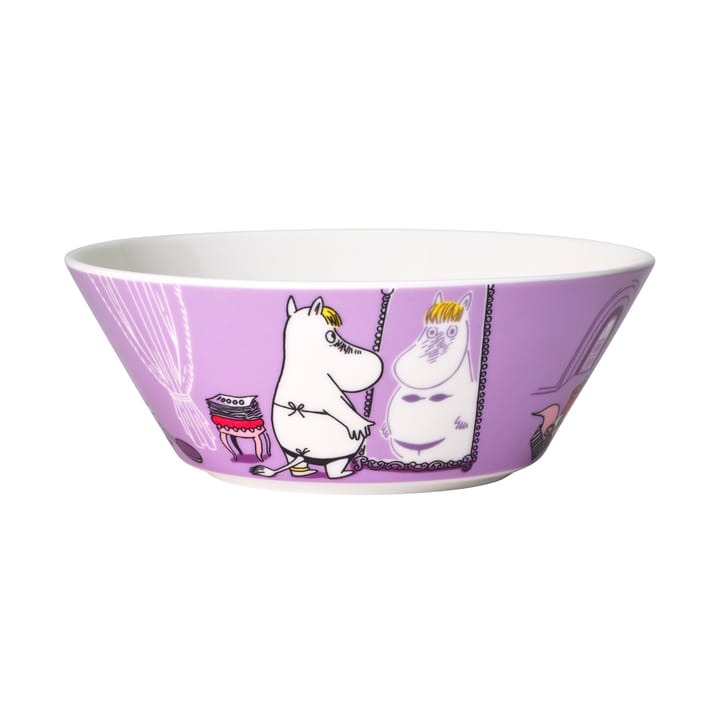 Bol Moomin Snorkmaiden lilas, Lilas Moomin Arabia