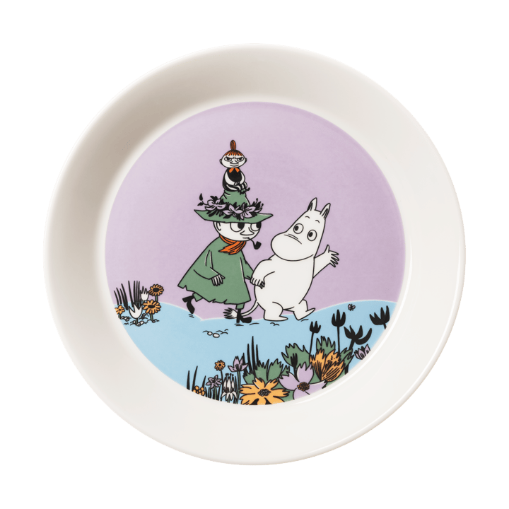 Friends for ever assiette Mumin - Ø19,5 cm - Moomin Arabia