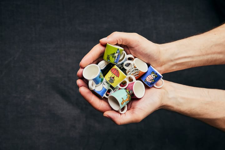 Mini tasses Moomin Lot de 6 Troisième classique, Multi Moomin Arabia