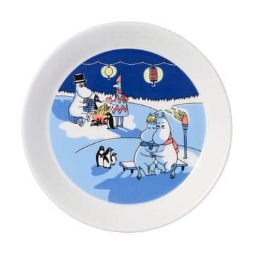 Moomin plate Bonfire & Sailing 2 parts - 19cm - Moomin Arabia