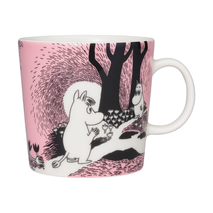 Mug Moomin Amour 40cl - Rose - Moomin Arabia