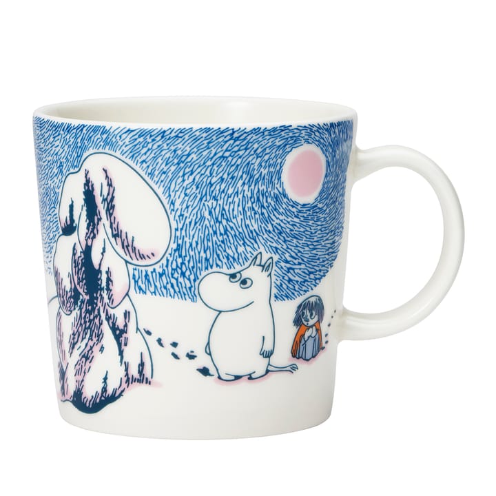 Mug Moomin Crown snow-load, bleu Moomin Arabia